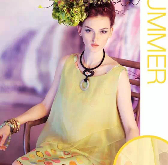 【七色麻Sissy Style風(fēng)格】2015夏季款：草(cǎo)色入簾青的(de)飄逸、清透